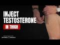 How To Inject Testosterone In Your Thigh Step By Step Guide