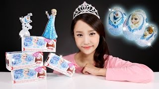 캐리의 겨울왕국 엘사 서프라이즈 에그 장난감 알까기 놀이 CarrieAndToys