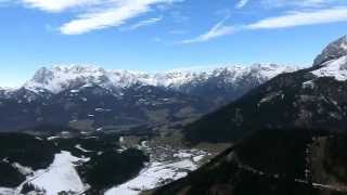 preview picture of video 'Paragliding Werfenweng (Zaglau Bischling) 07.02.2014'