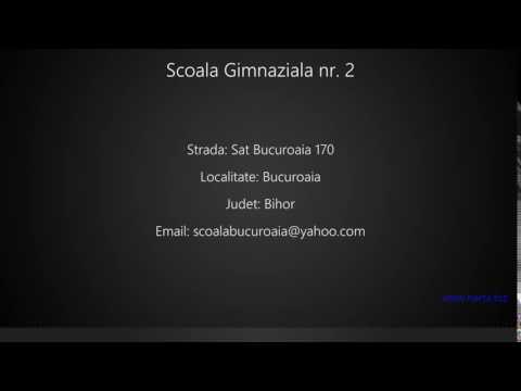 Scoala Gimnaziala nr. 2 Bucuroaia