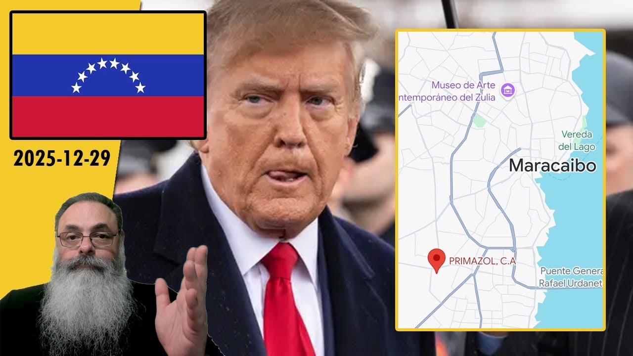 #Venezuela 2025-12-29: TRUMP atingiu 1o ALVO em SOLO na VENEZUELA e INDÍCIOS apontam para PRIMAZOL