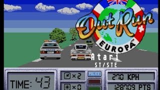 Out Run Europa - Atari ST (1991)