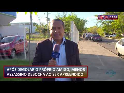 ROTA DO DIA 17 07  ApoÌs degolar o proÌprio amigo, assassino debocha ao ser apreendido