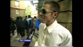 Die Fantastischen Vier - Michi Beck in hell Videodreh (1999)