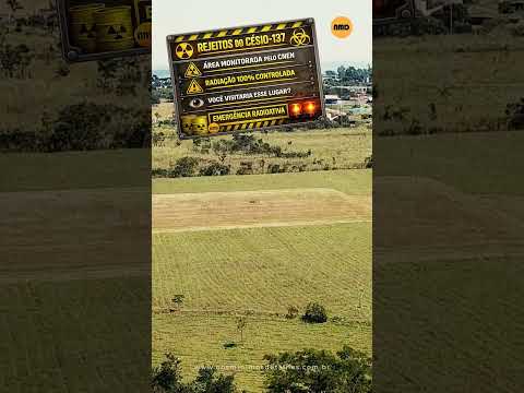 ☢️ Depois da Netflix, sobrevoei o Césio-137 em Goiânia #emergenciaradioativa #cesio #drone #netflix
