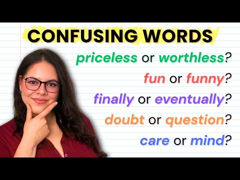 12 Confusing Words ⚠️ Avoid these common English MISTAKES!