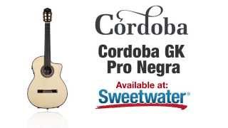 Video thumbnail for Cordoba GK Pro Negra Nylon-string Guitar Demo by Sweetwater by Sweetwater