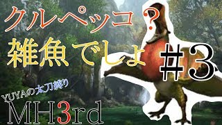 【MH3rd/HD】雑魚は自分だった件　PART３【YUYAのゲーム実況】