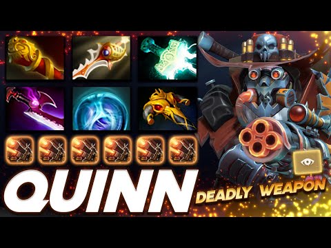 Quinn Sniper Dead Shot Rapier - Dota 2 Pro Gameplay [Watch & Learn]