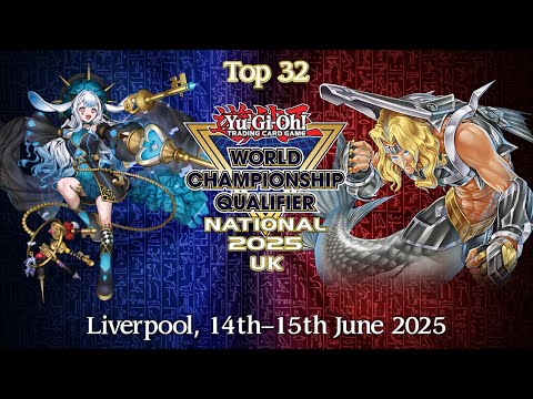 WCQ NATIONAL LIVERPOOL │ Maliss VS Atlantean Mermail │ Top 32 Yu-Gi-Oh! June 2025