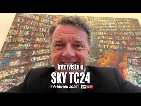 Matteo Renzi ospite a SKY TG24 | 7/02/2026