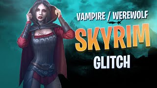 Skyrim Vampire Werewolf Hybrid Glitch UPDATED 2023 - How To Become A Werewolf AND Vampire In Skyrim