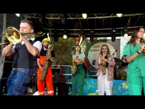Hot Staff Brass Band auf dem Walterra Festival 2024