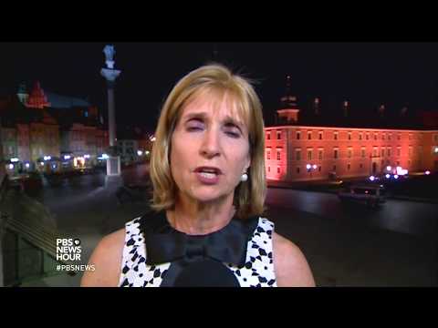 What did European allies hear in Trump’s Poland speech?