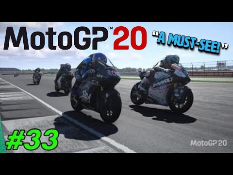 MotoGP 20 Career Mode Part 33 |  EPIC 4 WAY BATTLE! | MotoGP 2020 Game | PS4 PRO Gameplay
