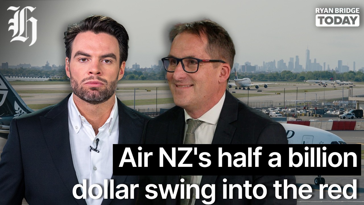 Analysis: Air NZ's half a billion dollar swing into the red | Ryan Bridge TODAY