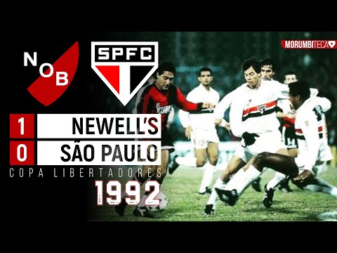 Newell's Old Boys 1x0 São Paulo - 1992 - TELÊ x BIELSA AND THE FIRST GAME OF THE GRAND FINAL!