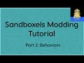 Sandboxels Modding Tutorial Part 2 Behaviors