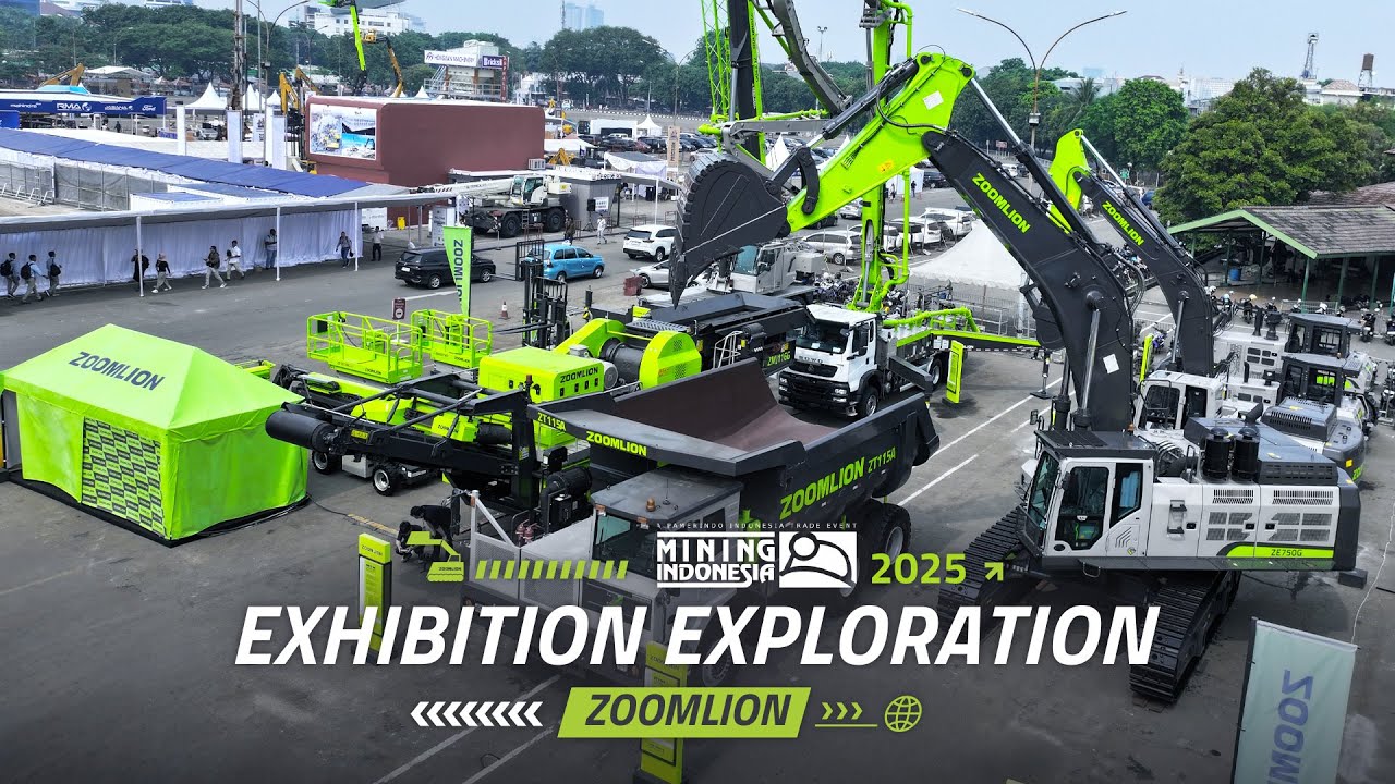 ZOOMLION Shines at the 2025 Mining Indonesia Exhibition!