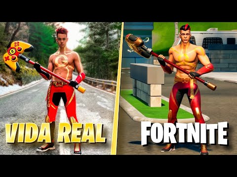 MY FORTNITE SKIN IN REAL LIFE - TheGrefg