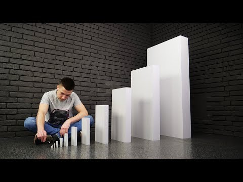 Amazing Domino Chain Reaction