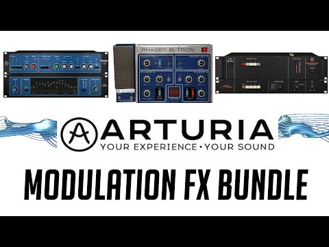 Arturia Modualtion FX 3 Timeless Classics Effects: Dimension D , Mu-Tron, BL-20