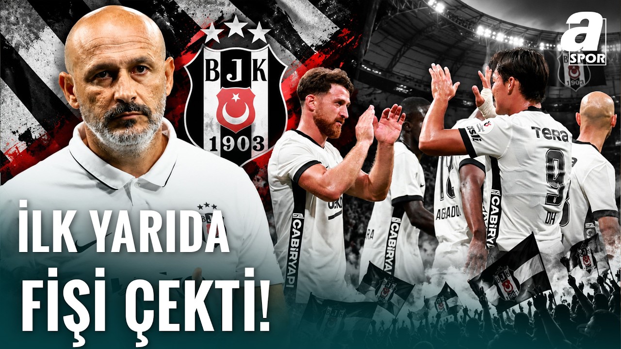 Beşiktaş 3 golle 3 puanı aldı, yoluna doludizgin devam ediyor