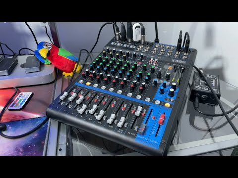 Yamaha MG12XU Audio Mixer Demo