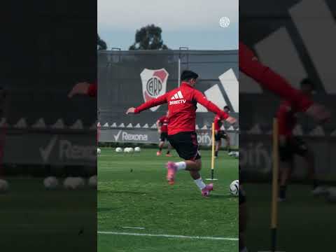 Entrenando en River Camp