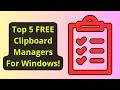 Top 5 FREE Clipboard Managers For Windows You Ll Love Boost Productivity Never Lose A Copy Again