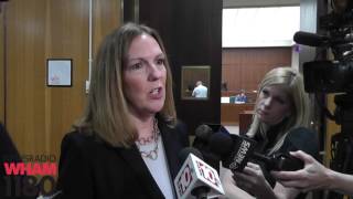 Sandra Doorley after Day 1 of the Thomas Johnson Trial Sandra Doorley after Day 1 of the Thomas Johnson Trial