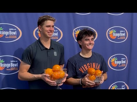Orange Bowl 2025 Champions Speak: Thijs Boogaard & Xinran Sun Post-Match Interview