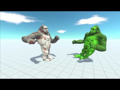 RAINBOW GORO vs EVERY UNIT - Animal Revolt Battle Simulator