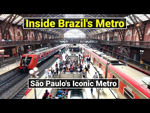 Inside Brazil’s Metro System: Luz Station, São Paulo