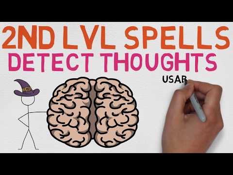 2nd Level Spell #20: Detect Thoughts (5E)