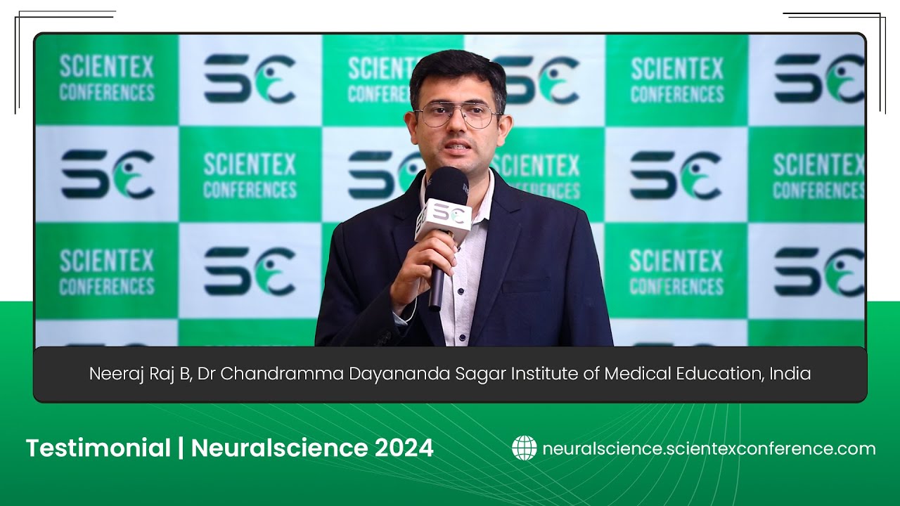 Testimonial by Neeraj Raj B | Neuroscience 2024