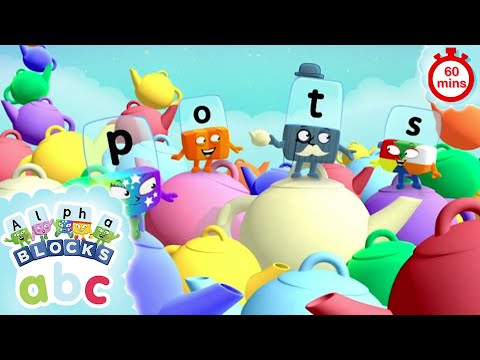 60 Minutes of Spelling! | Phonics for Kids - Learn To Spell | Alphablocks