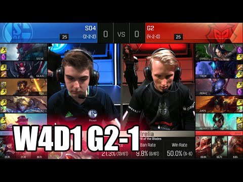 FC Schalke 04 vs G2 eSports | Game 1 S6 EU LCS Summer 2016 Week 4 Day 1 | S04 vs G2 G1 W4D1 1080p