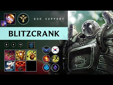 Blitzcrank Support vs Karma - KR Diamond Patch 26.02