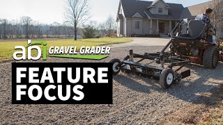 ABI Gravel Grader – Driveway Grader for Lawn Tractor and Zero-turn Mower