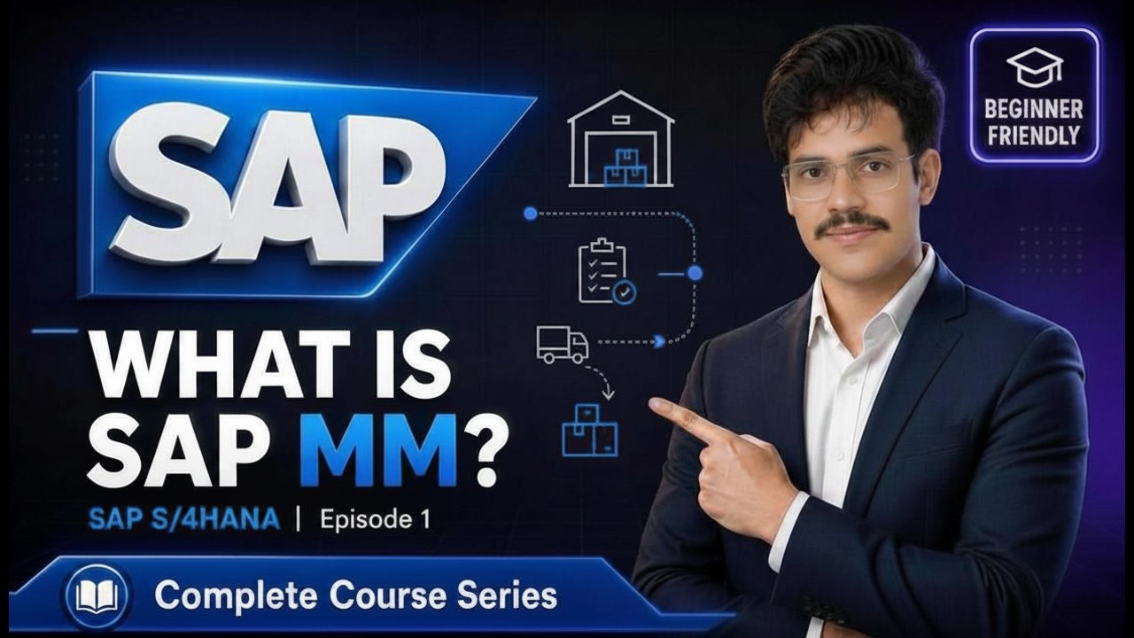 SAP S/4 HANA MM Training Video