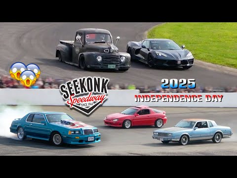 2025 INDEPENDENCE DAY THRILL SHOW SPECTATOR DRAGS!!! SEEKONK SPEEDWAY