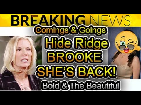 Comings and Goings Bold and the Beautiful Big Return