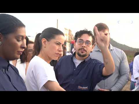 Jornal da Ilha - Em visita oficial, Governadora Raquel Lyra vistoria obras no arquipélago