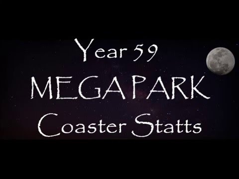 RCT2 - Mega Park - Coaster Stats (Year 59)