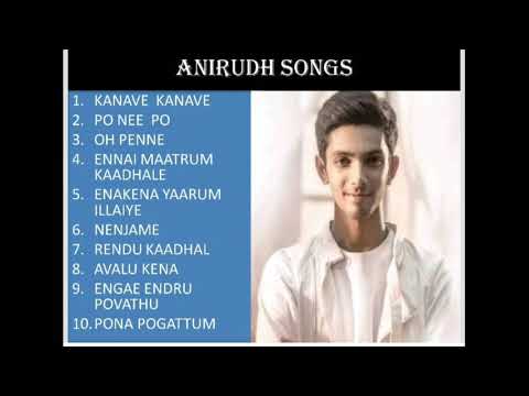 ANIRUDH SAD PLAYLIST