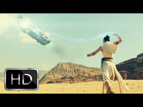 Star Wars: The Rise Of Skywalker - Rey Uses Force Lightning | Ultra HD