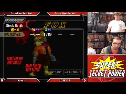 Super Secret Power: Melee Arcadian - Joker (Fox) vs. JDS8171 (Marth)