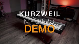 Video thumbnail for DEMO - KURZWEIL Mps120 by Fuoritempo Strumenti Musicali