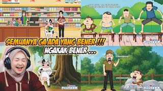 Download lagu ANTRI DIKASIR, LOBA, MONYED KERJA BAKTI   Maya Nadia Reaction Animasi PODTOON mp3